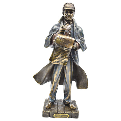 Veronese Design Sherlock Holmes Heykeli Dekoratif Biblo