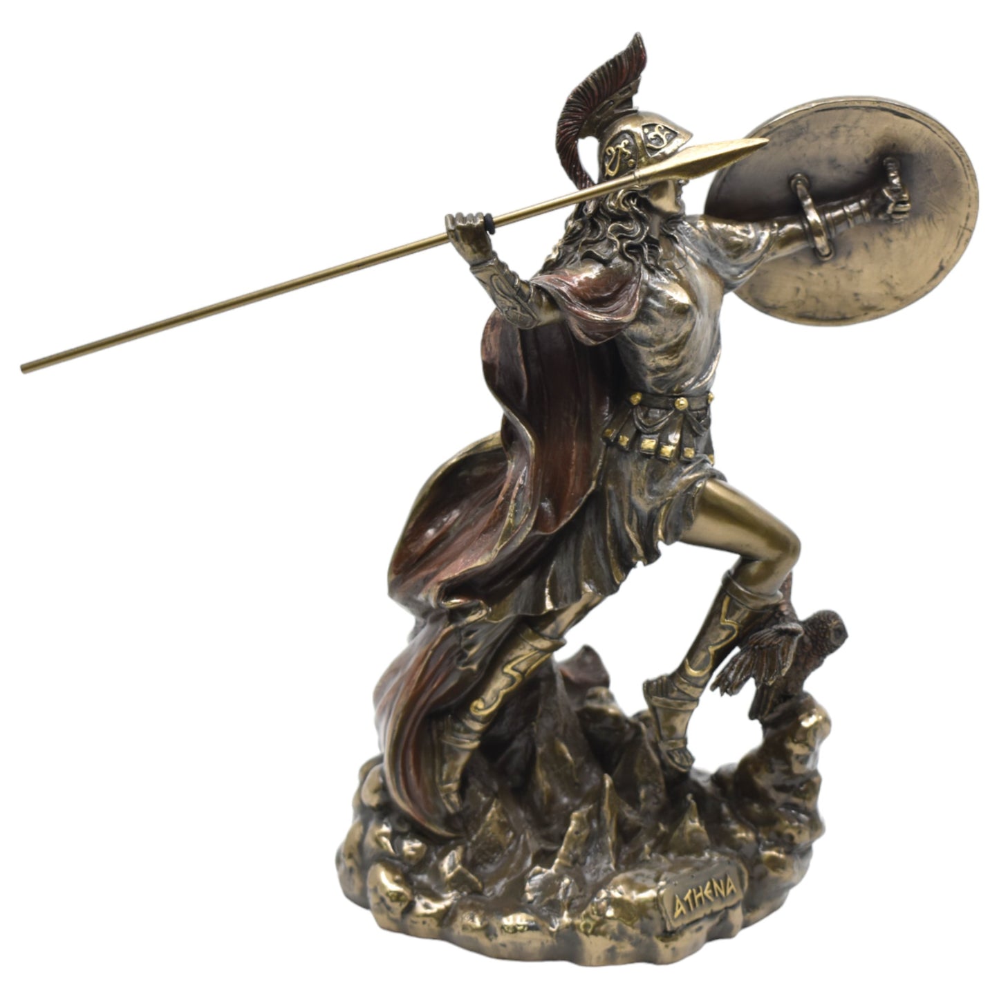 Veronese Design Athena Heykeli Dekoratif Biblo