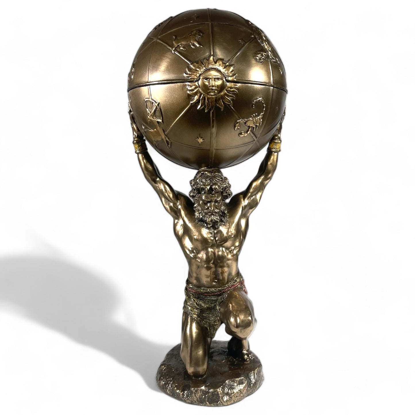 Veronese Design Atlas Hediye Kutusu Dekoratif Heykel 32,5 cm