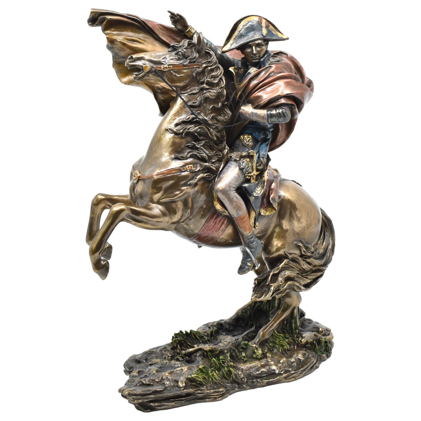 Veronese Design Napolyon Atlı Heykeli Dekoratif Biblo