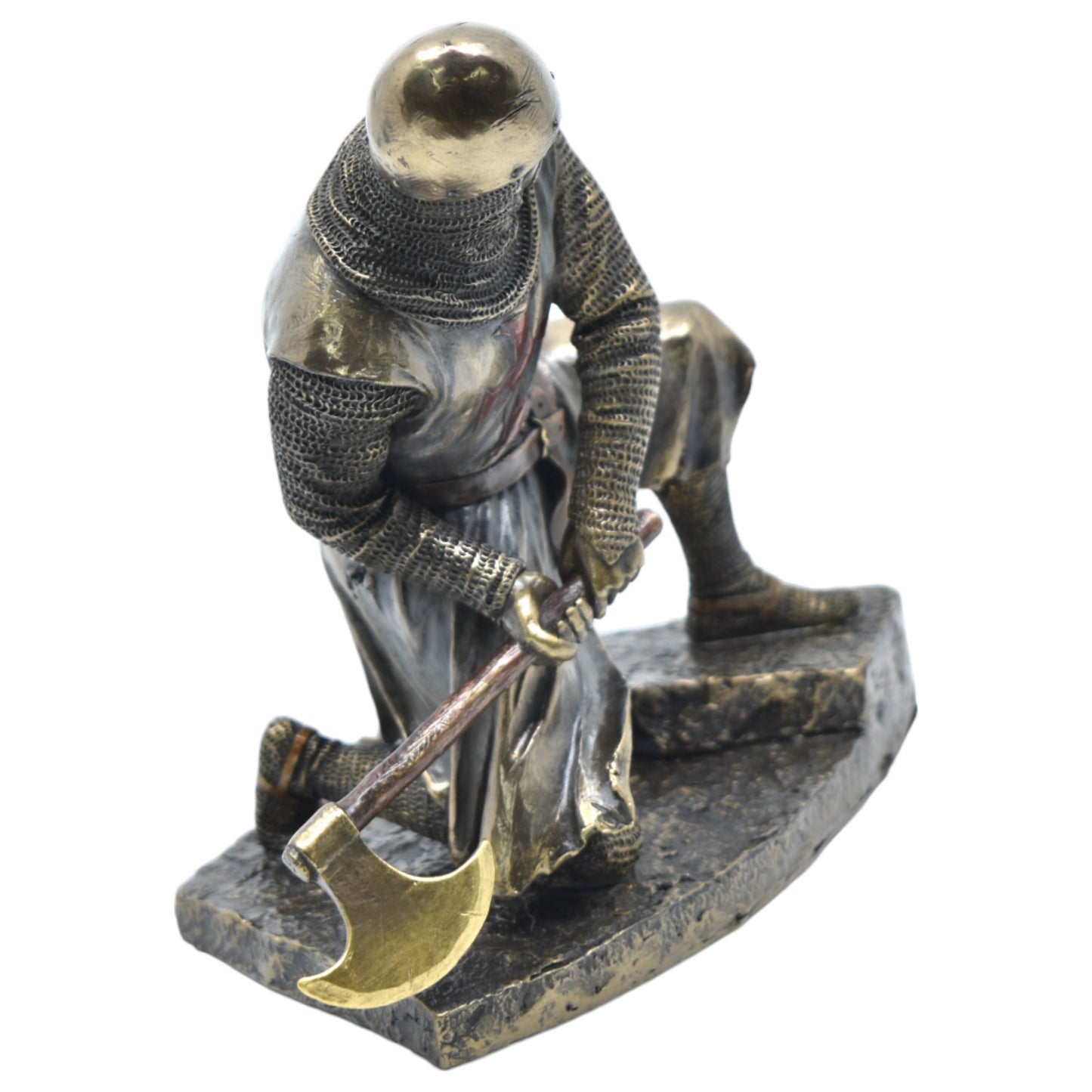 Veronese Design Baltalı Tapınak Şövalyesi Dekoratif Heykel 17,5 cm
