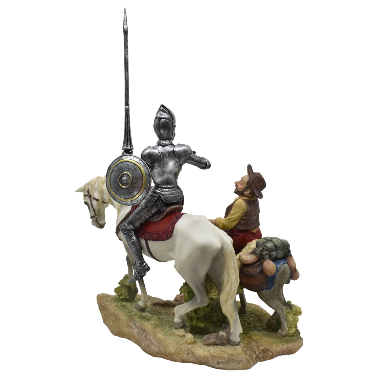 Veronese Design Don Quixote Dekoratif Heykel 35 cm