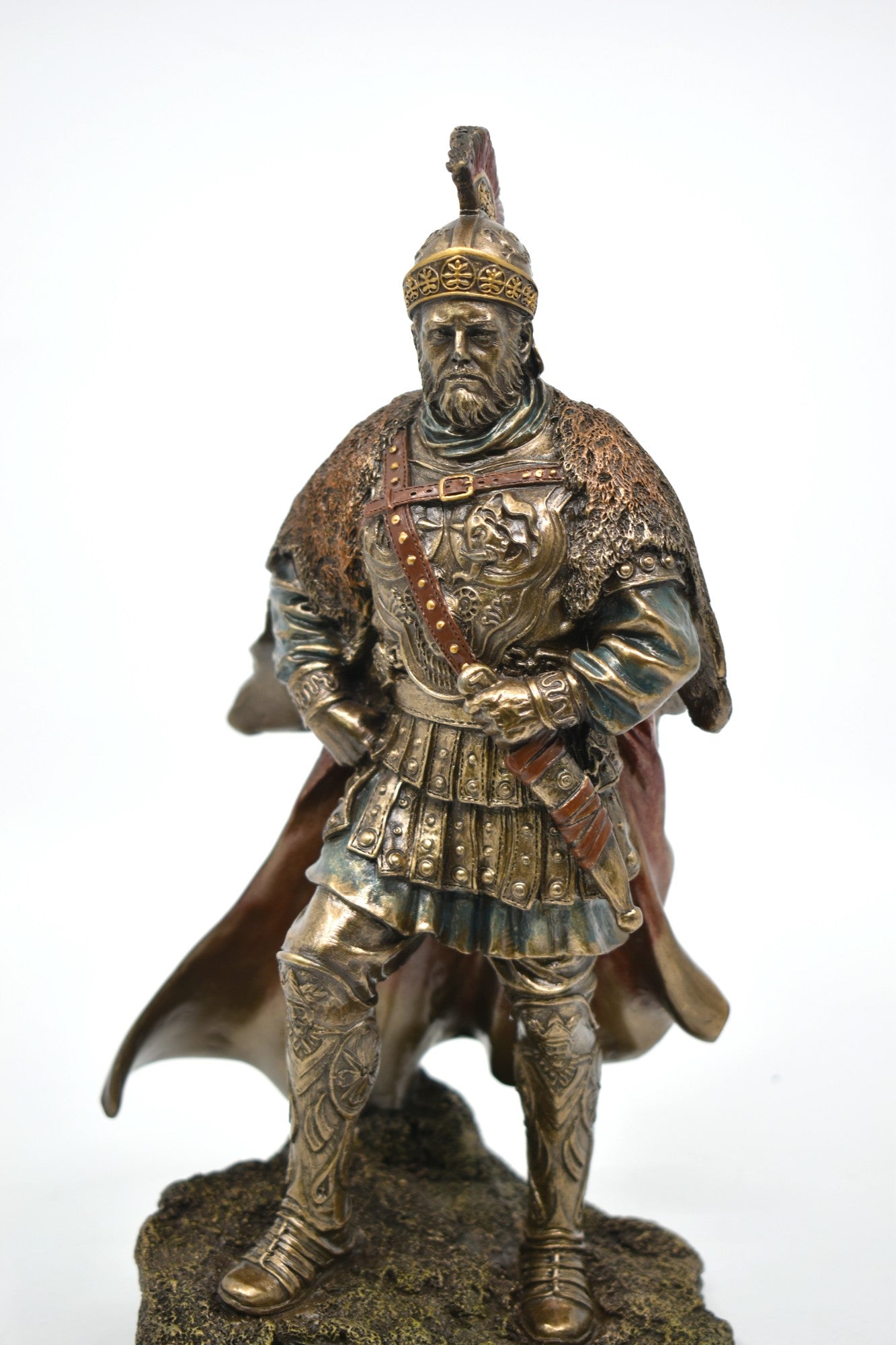 Kartacalı Hannibal Dekoratif Biblo Antik Tarih Heykeli 24,5 cm
