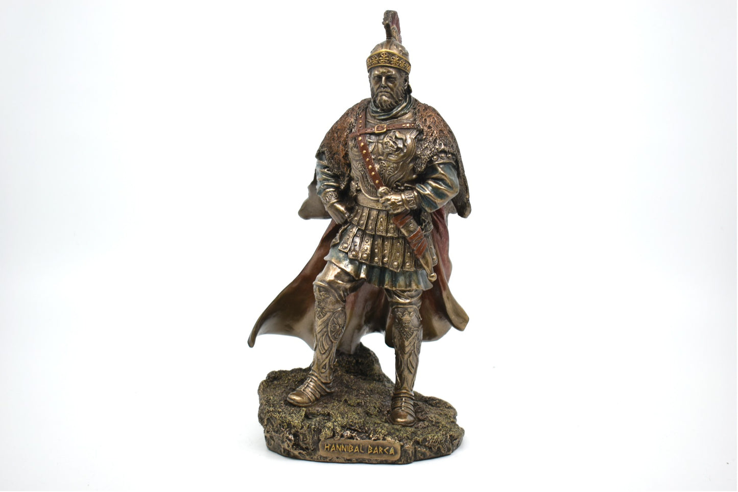 Kartacalı Hannibal Dekoratif Biblo Antik Tarih Heykeli 24,5 cm