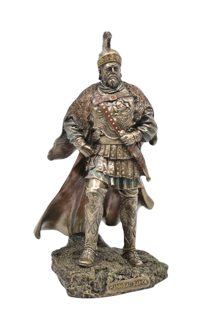 Kartacalı Hannibal Dekoratif Biblo Antik Tarih Heykeli 24,5 cm