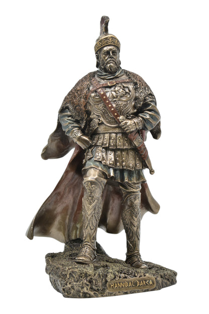 Kartacalı Hannibal Dekoratif Biblo Antik Tarih Heykeli 24,5 cm