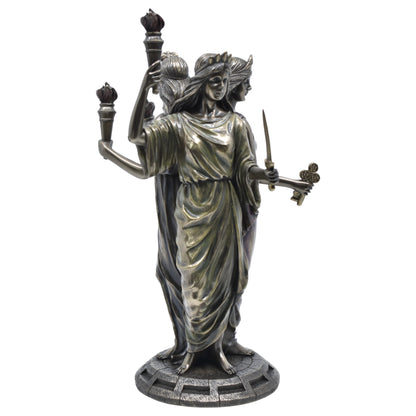 Veronese Design Hecate Büyü Tanrıçası Dekoratif Heykel 30 cm