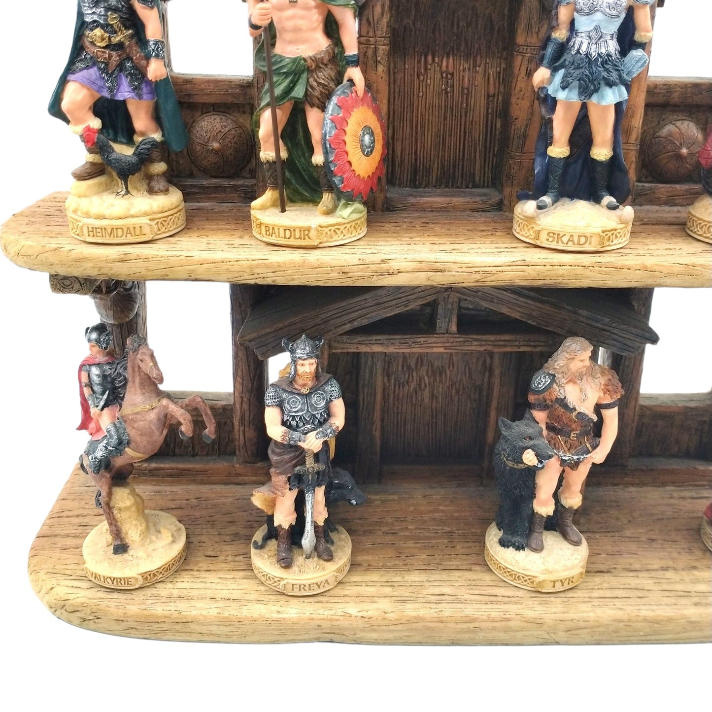 Veronese Design Norse MT Standlı 12'li İskandinav Tanrıları Seti 41 cm