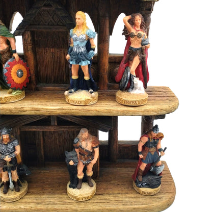 Veronese Design Norse MT Standlı 12'li İskandinav Tanrıları Seti 41 cm