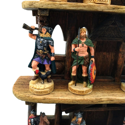 Veronese Design Norse MT Standlı 12'li İskandinav Tanrıları Seti 41 cm