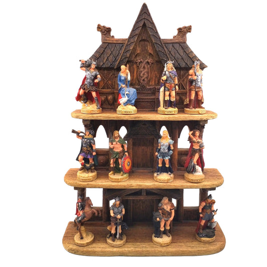 Veronese Design Norse Gods 12-Piece Set with MT Stand 41 cm