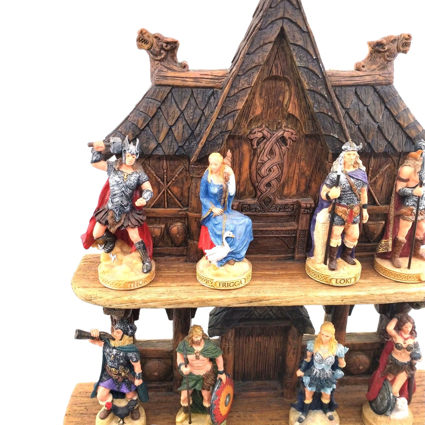 Veronese Design Norse MT Standlı 12'li İskandinav Tanrıları Seti 41 cm