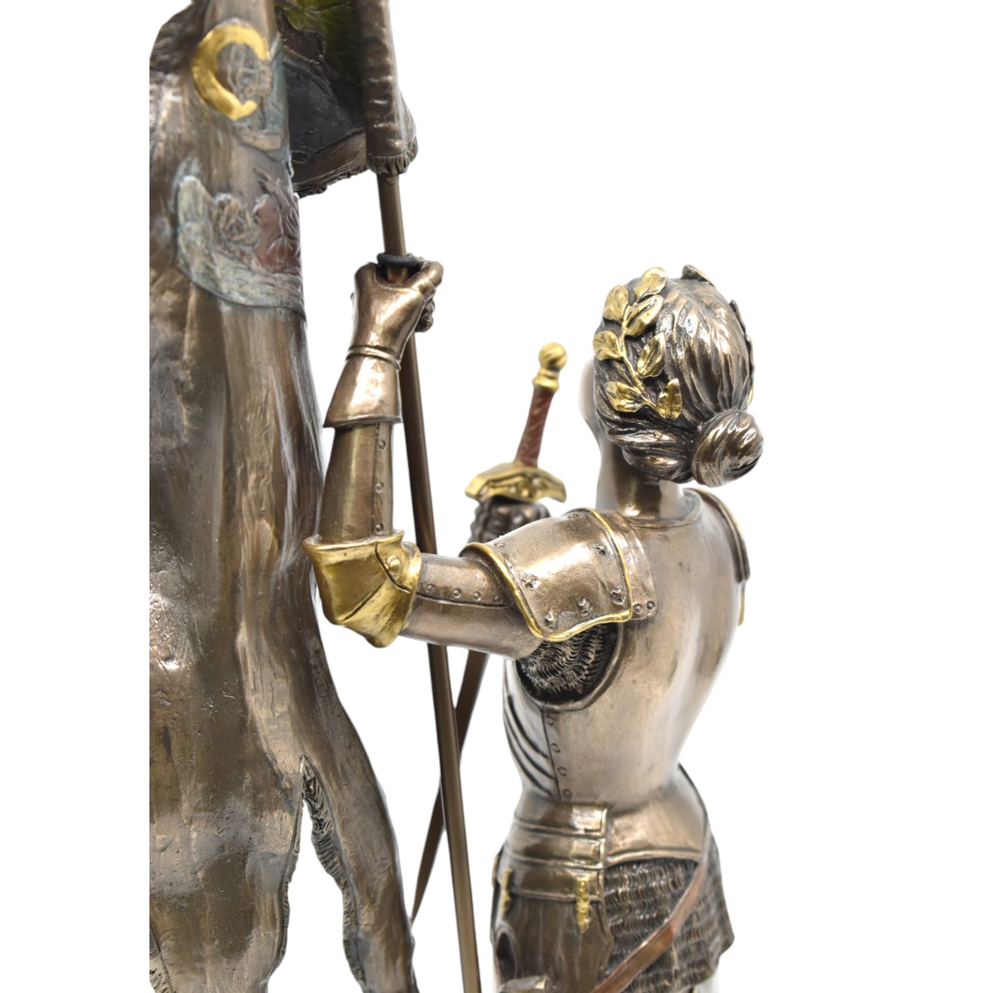Veronese Design Jeanne d'Arc (Joan of Arc) Heykeli Dekoratif Biblo