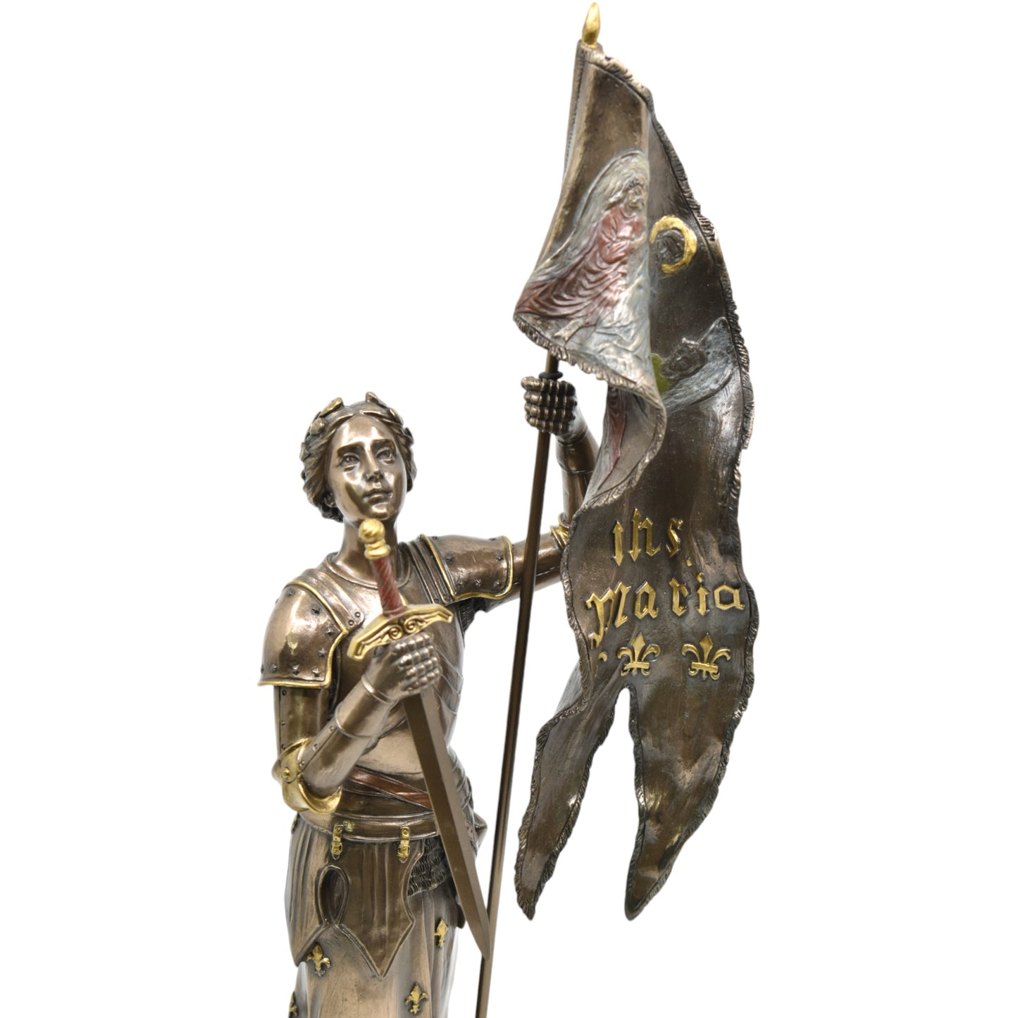 Veronese Design Jeanne d'Arc (Joan of Arc) Heykeli Dekoratif Biblo