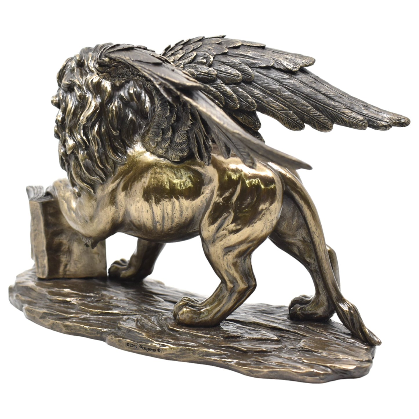 Veronese Design Saint Mark Aslanı (Lion of Saint Mark) Dekoratif Heykel 26 cm