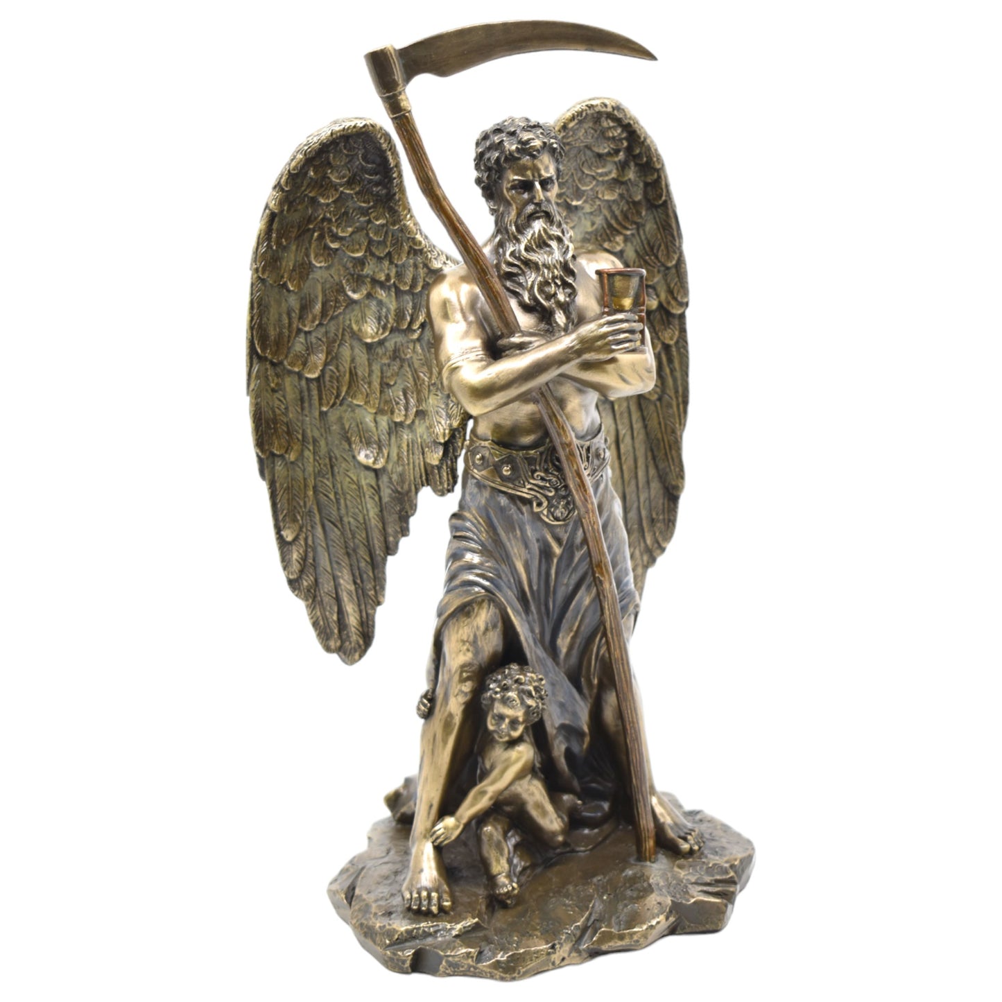 Veronese Design Chronos Koleksiyonluk Mitoloji Heykeli 27,5 cm