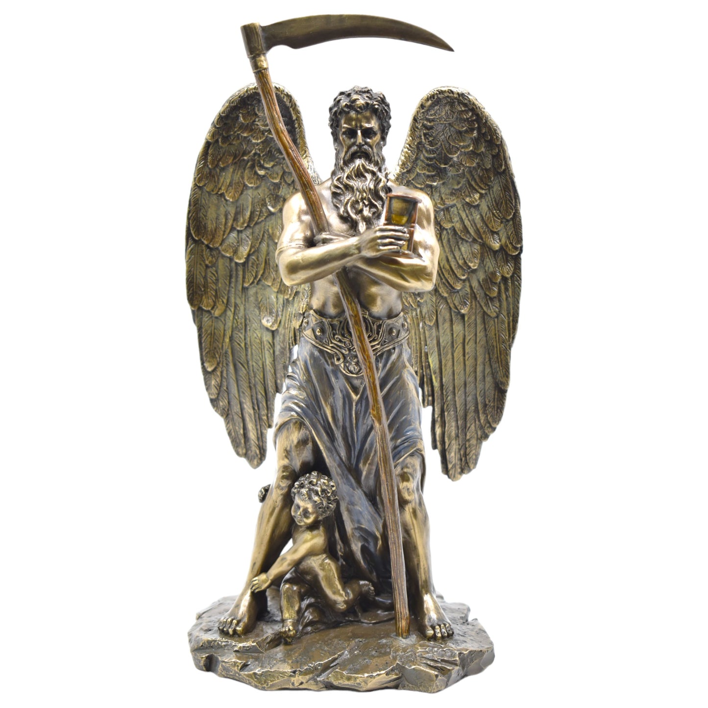 Veronese Design Chronos Koleksiyonluk Mitoloji Heykeli 27,5 cm