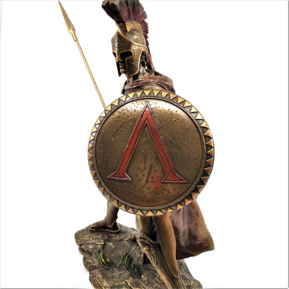 Veronese Design Sparta Kralı Leonidas Dekoratif Heykel 33 cm