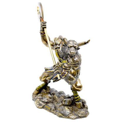 Veronese Design Minotaur Heykeli Dekoratif Biblo