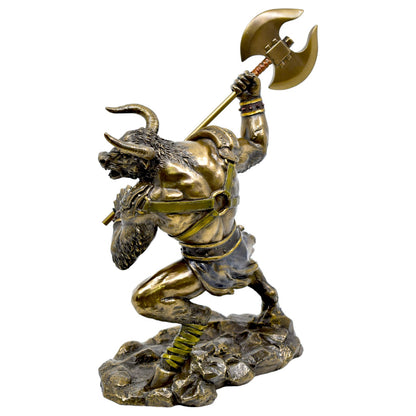 Veronese Design Minotaur Heykeli Dekoratif Biblo
