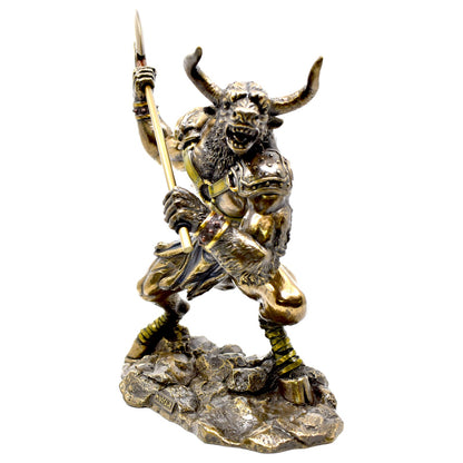 Veronese Design Minotaur Heykeli Dekoratif Biblo