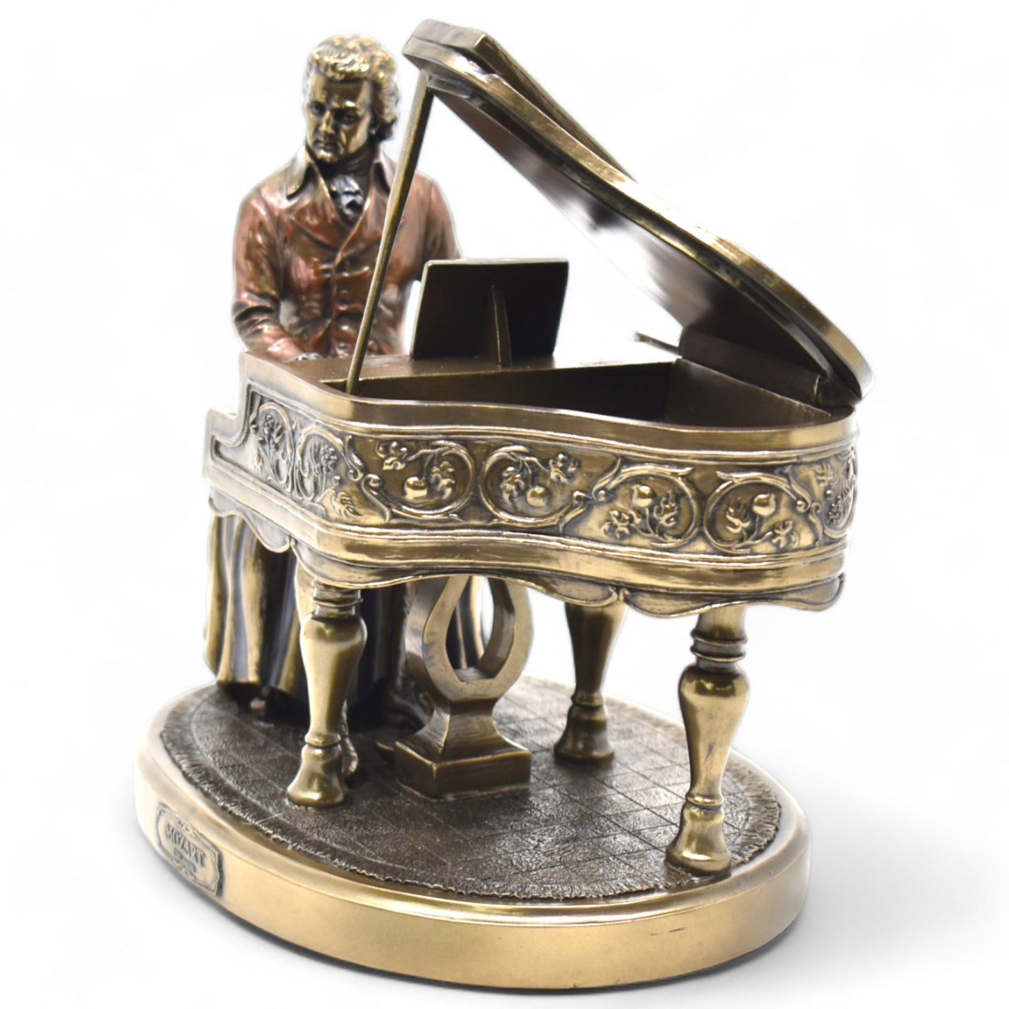 Mozart Piyano Heykeli Dekoratif Hediyelik Biblo