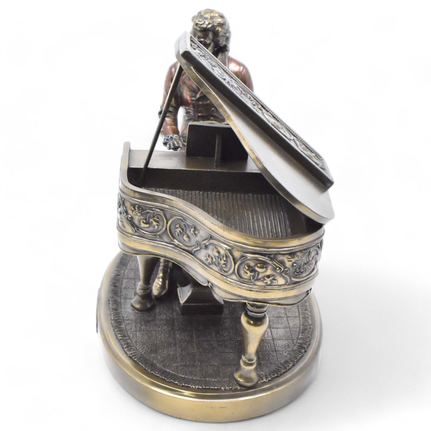 Mozart Piyano Heykeli Dekoratif Hediyelik Biblo
