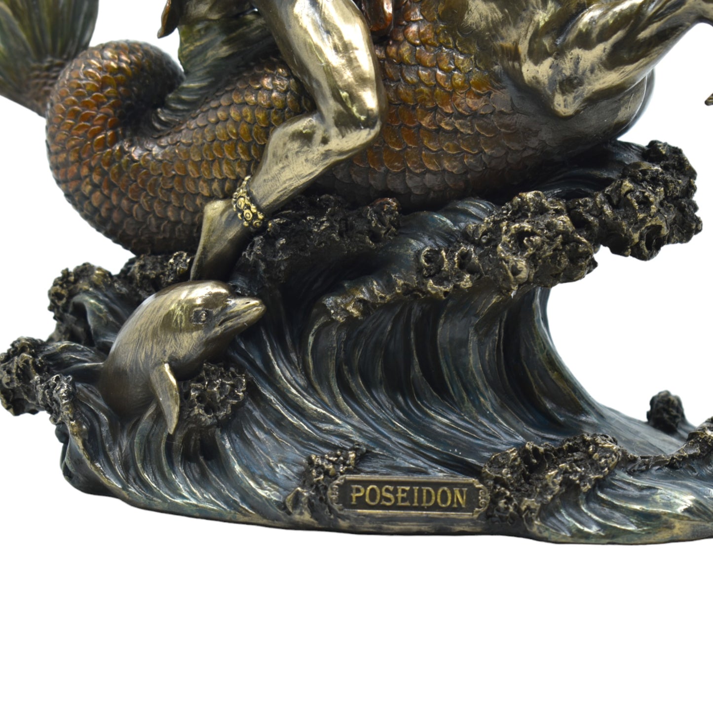 Veronese Design At Üstünde Poseidon Dekoratif Heykel 27 cm
