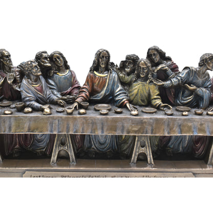 Veronese Design Son Akşam Yemeği Dekoratif Biblo 32 cm