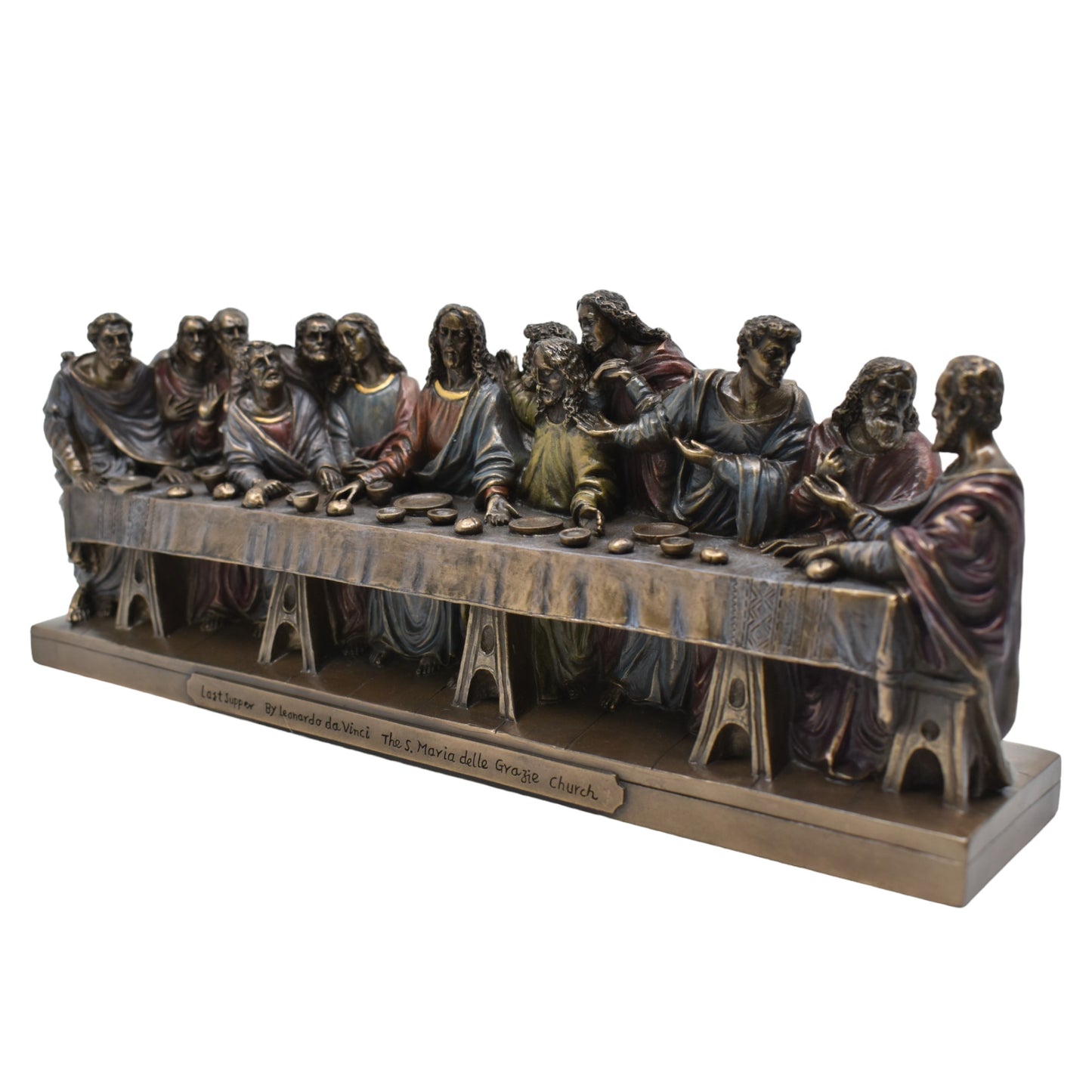 Veronese Design Son Akşam Yemeği Dekoratif Biblo 32 cm