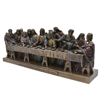 Veronese Design Son Akşam Yemeği Dekoratif Biblo 32 cm