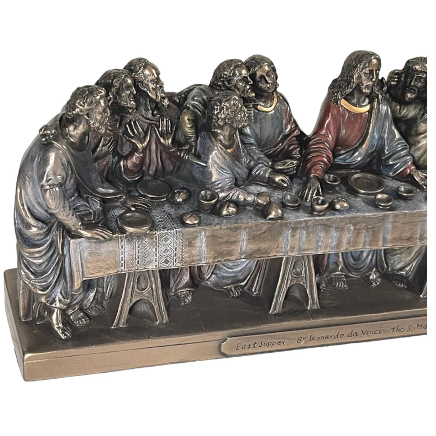 Veronese Design Son Akşam Yemeği Dekoratif Biblo 32 cm