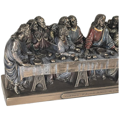 Veronese Design Son Akşam Yemeği Dekoratif Biblo 32 cm
