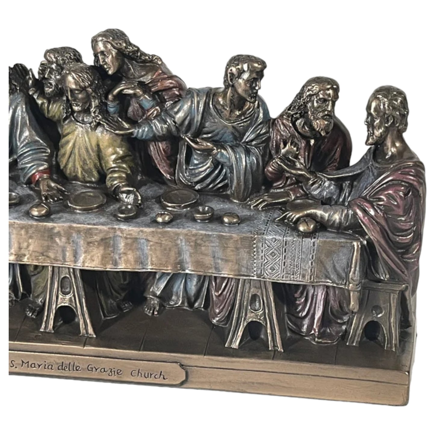 Veronese Design Son Akşam Yemeği Dekoratif Biblo 32 cm