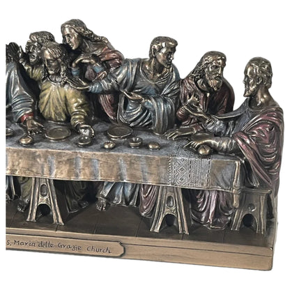 Veronese Design Son Akşam Yemeği Dekoratif Biblo 32 cm