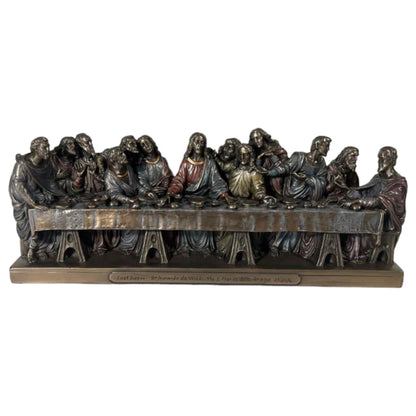 Veronese Design Son Akşam Yemeği Dekoratif Biblo 32 cm