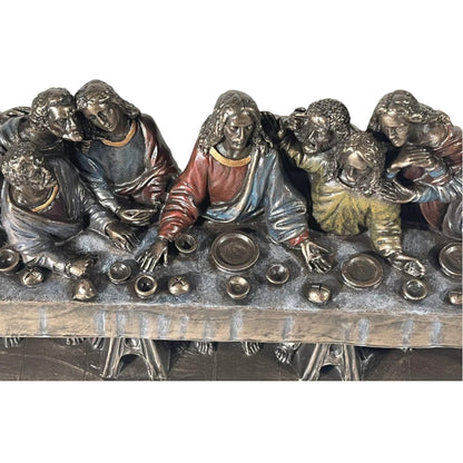 Veronese Design Son Akşam Yemeği Dekoratif Biblo 32 cm