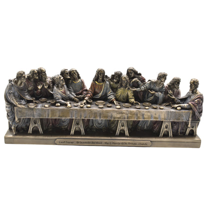 Veronese Design Son Akşam Yemeği Dekoratif Biblo 32 cm