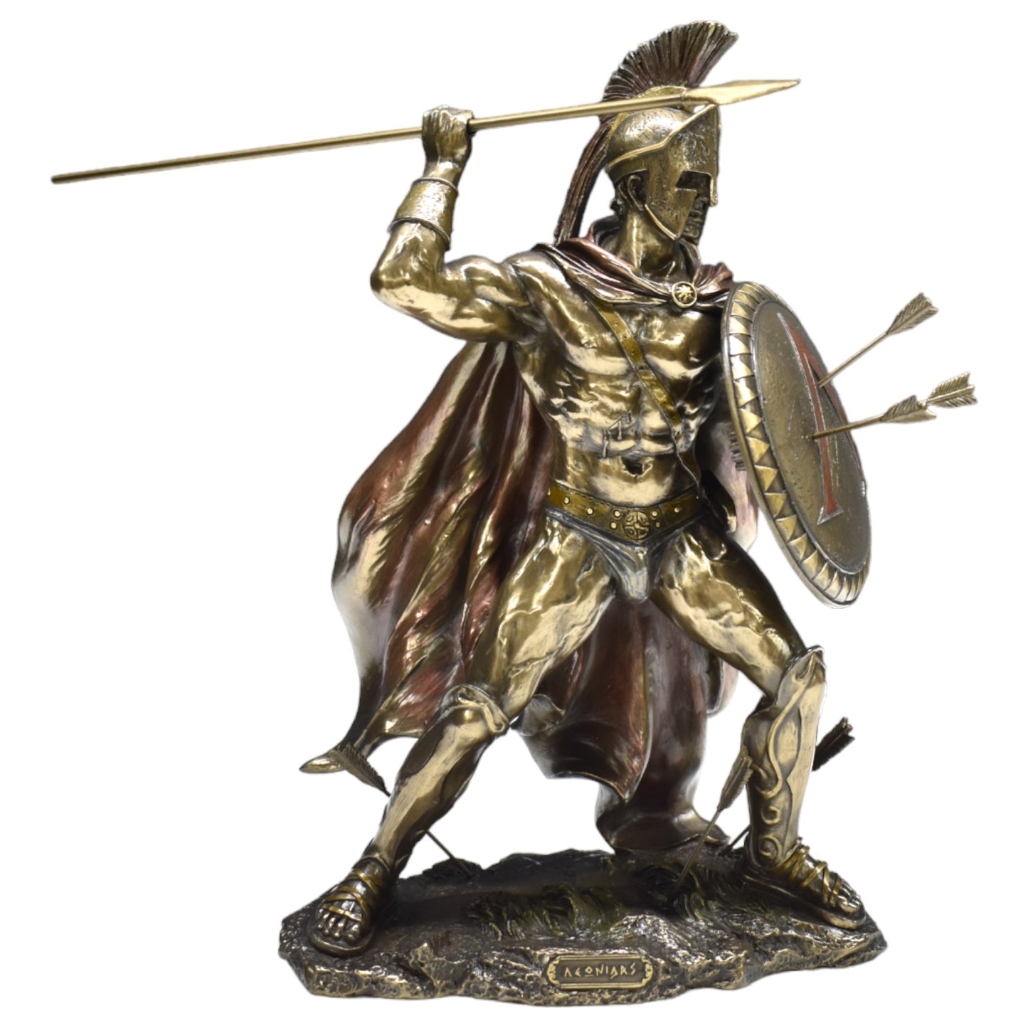 Veronese Design Leonidas Dekoratif Heykel 32,5 cm