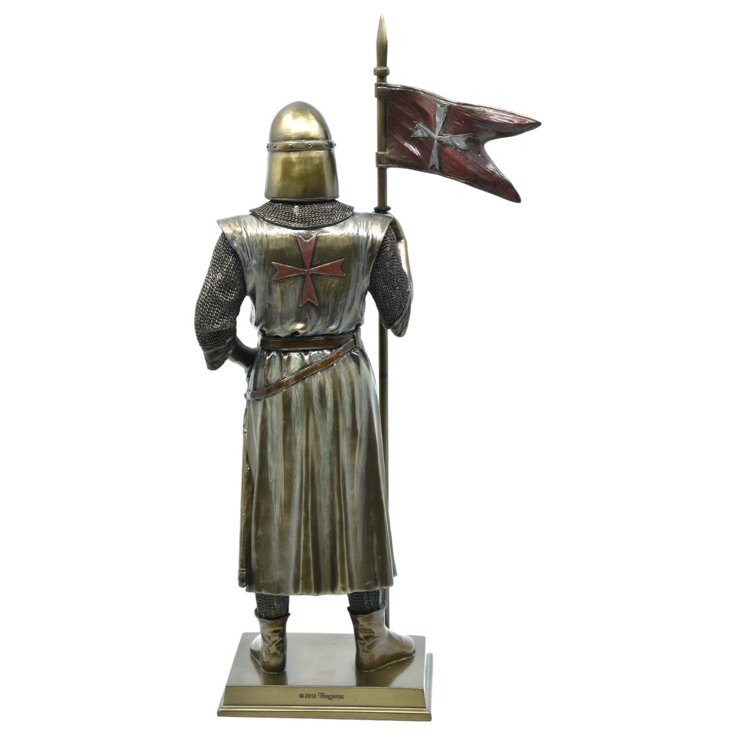 Veronese Design Haçlı Şövalye Dekoratif Heykel 30,5 cm