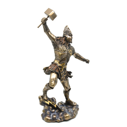 Thor Dekoratif Biblo İskandinav Mitolojisi Heykeli 31,5 cm