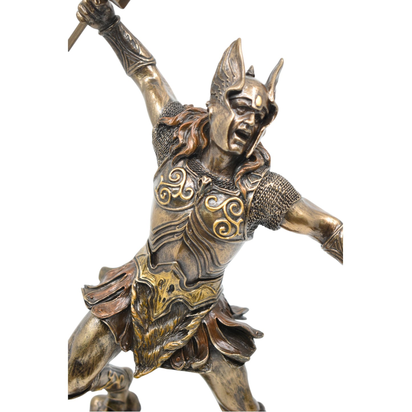 Thor Dekoratif Biblo İskandinav Mitolojisi Heykeli 31,5 cm
