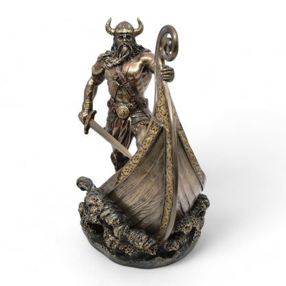 Veronese Design Viking Savaşçı Heykeli Dekoratif Biblo