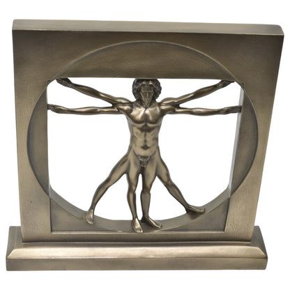 Veronese Design Vitruvius Adamı Dekoratif Heykel 22 cm