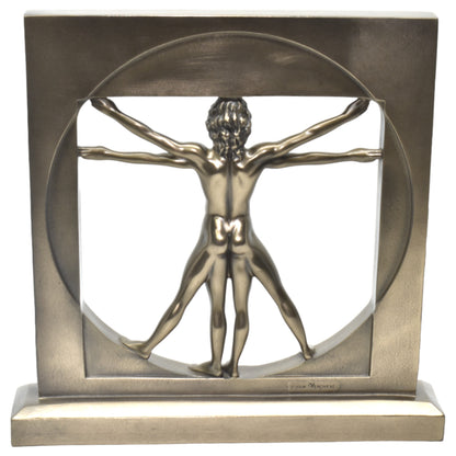 Veronese Design Vitruvius Adamı Dekoratif Heykel 22 cm