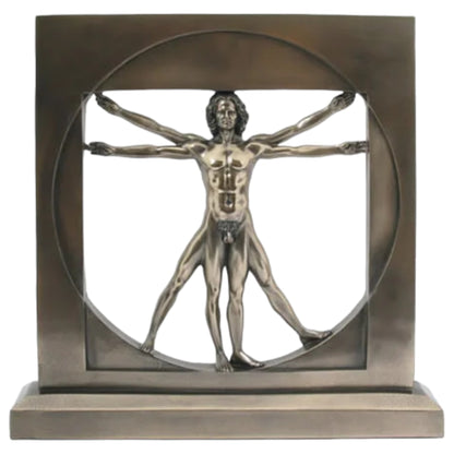 Veronese Design Vitruvius Adamı Dekoratif Heykel 22 cm