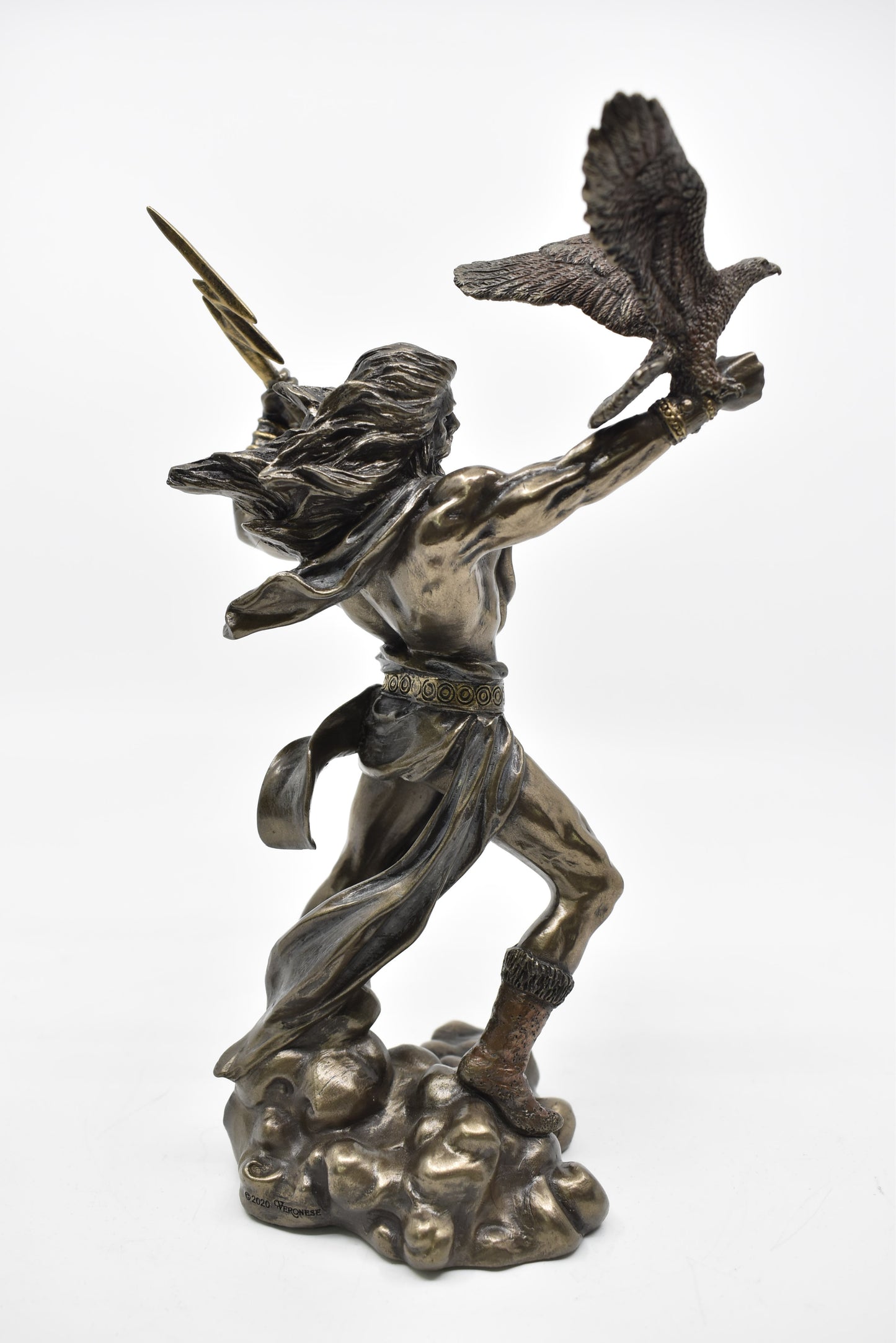 Veronese Design Zeus Dekoratif Heykel 21,5 cm