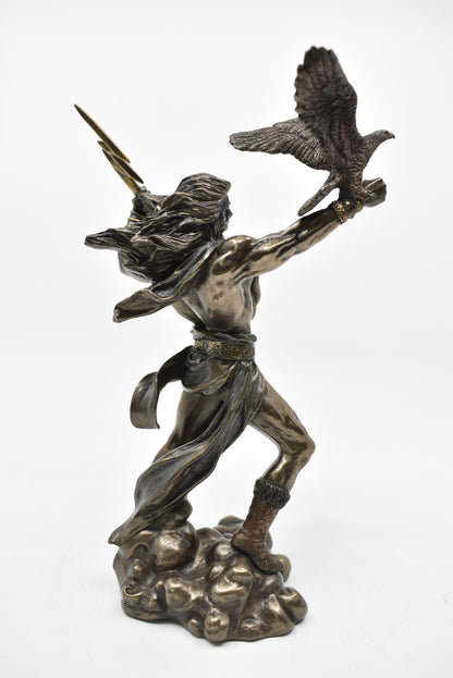 Veronese Design Zeus Dekoratif Heykel 21,5 cm