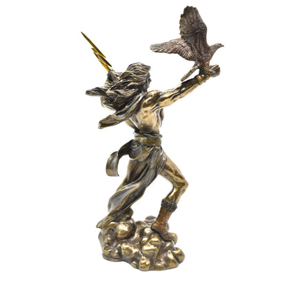 Veronese Design Zeus Dekoratif Heykel 21,5 cm
