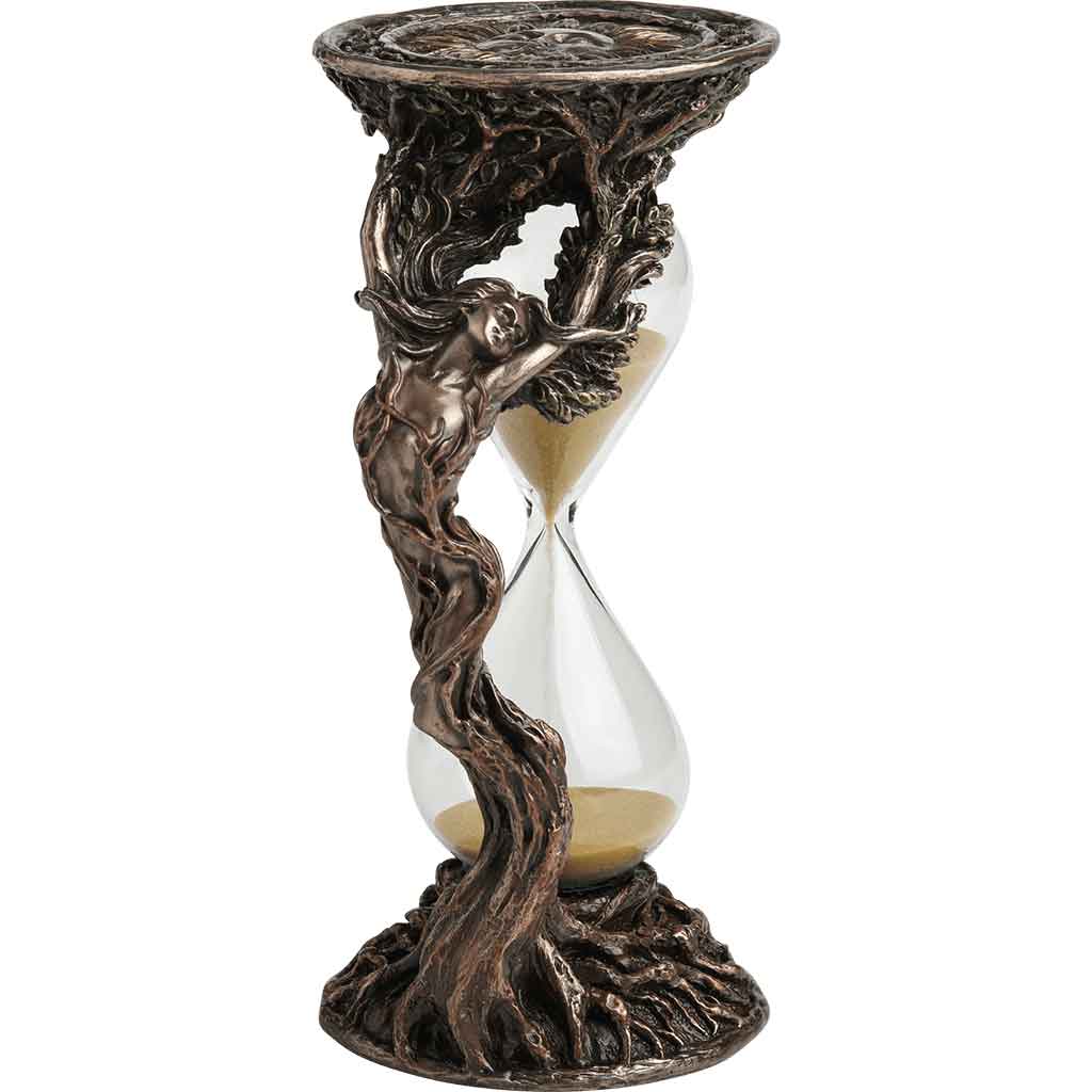 Orman Perisi Kum Saati Dekoratif Obje – Cold Cast Resin